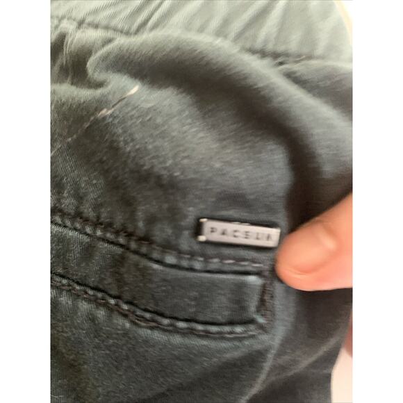 Pacsun‎ Navy Drawstring Slim Pants Trousers Size M Faux Fly Back Pockets - Picture 10 of 12